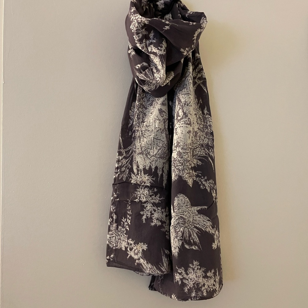 Blue/Purple Cotton Scarf